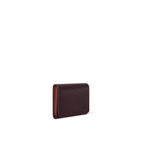 Envelope Business Card Holder Taiga Leather in Bags and Small Leather Goods's Men Small Leather Goods Card Holders collections by Louis Vuitton (Product zoom)
