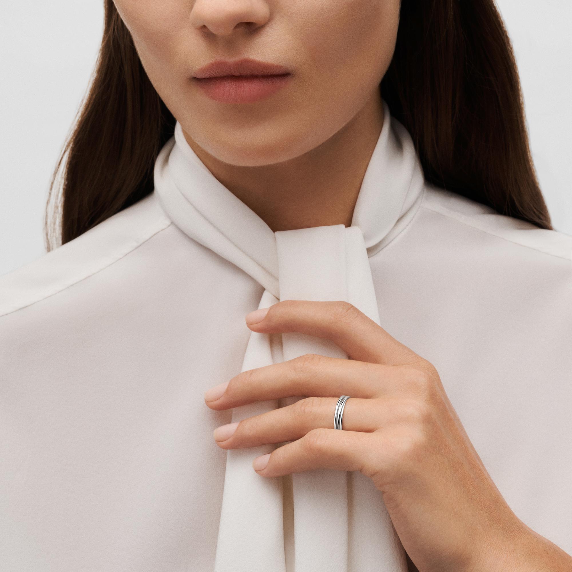 Epi wedding band, platinum  in Jewellery