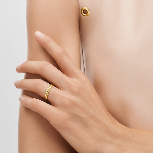 Epi wedding band, yellow gold in Jewellery's Categories All Fine Jewellery collections by Louis Vuitton (Product zoom)