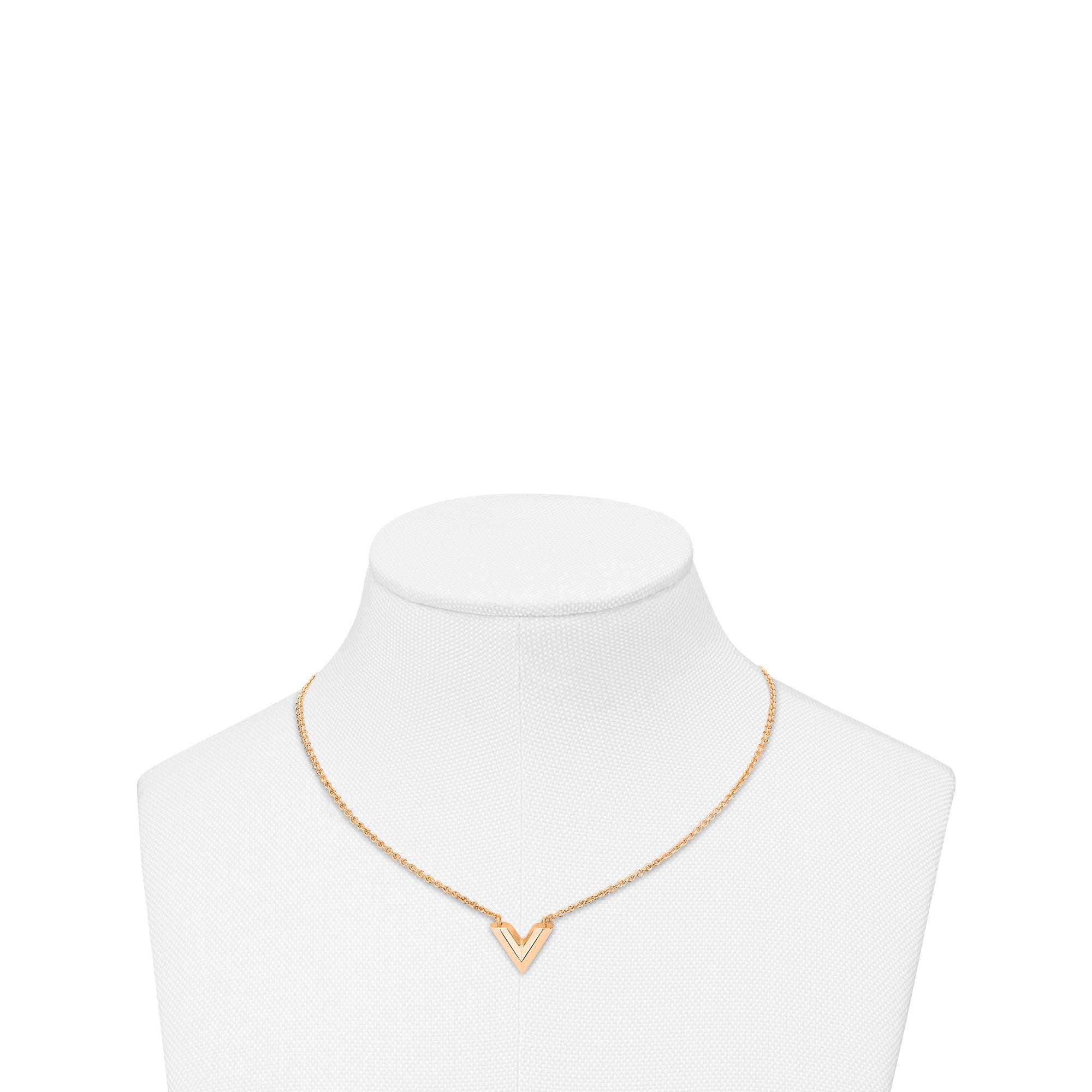 essential v necklace