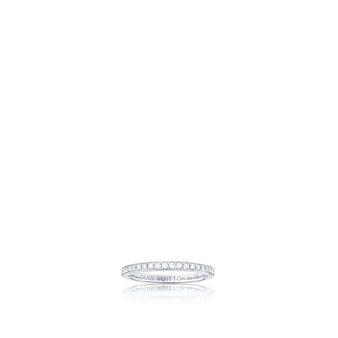 Eternity wedding band, white gold and diamonds in Jewellery's Categories All Fine Jewellery collections by Louis Vuitton (Product zoom)