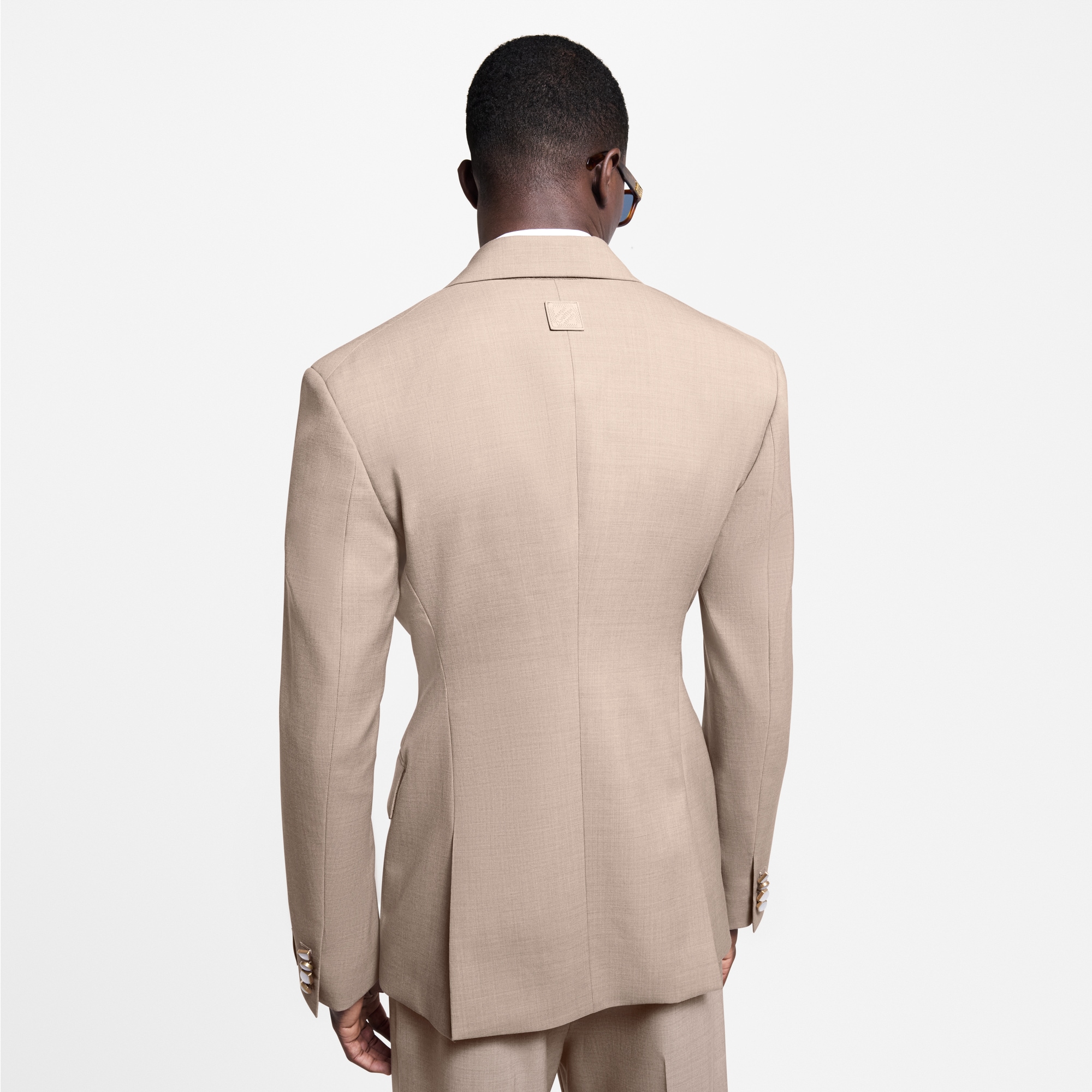 Fitted Double-Breasted Jacket  in Men