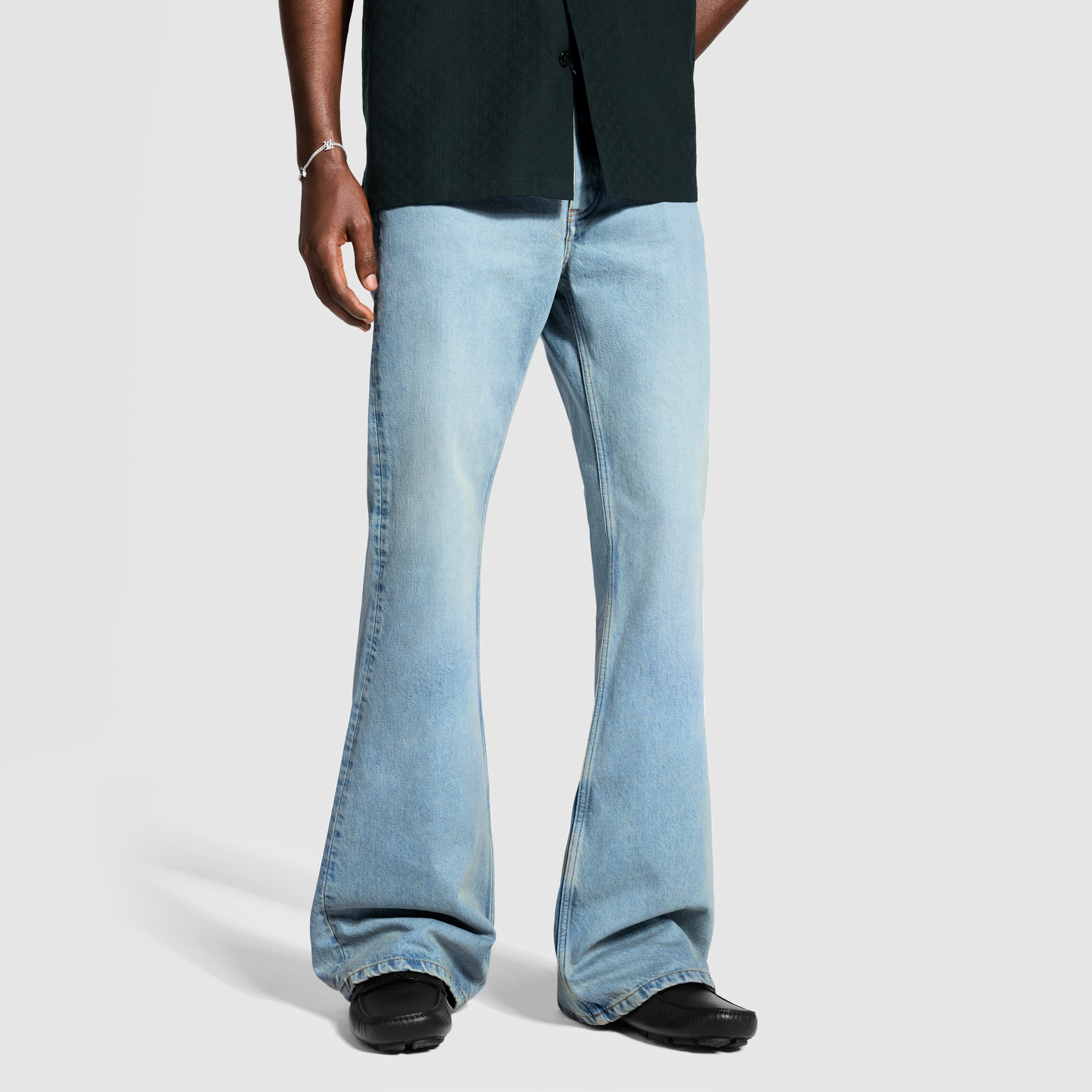 Flared Fit Denim Pants - Ready-to-Wear | LOUIS VUITTON