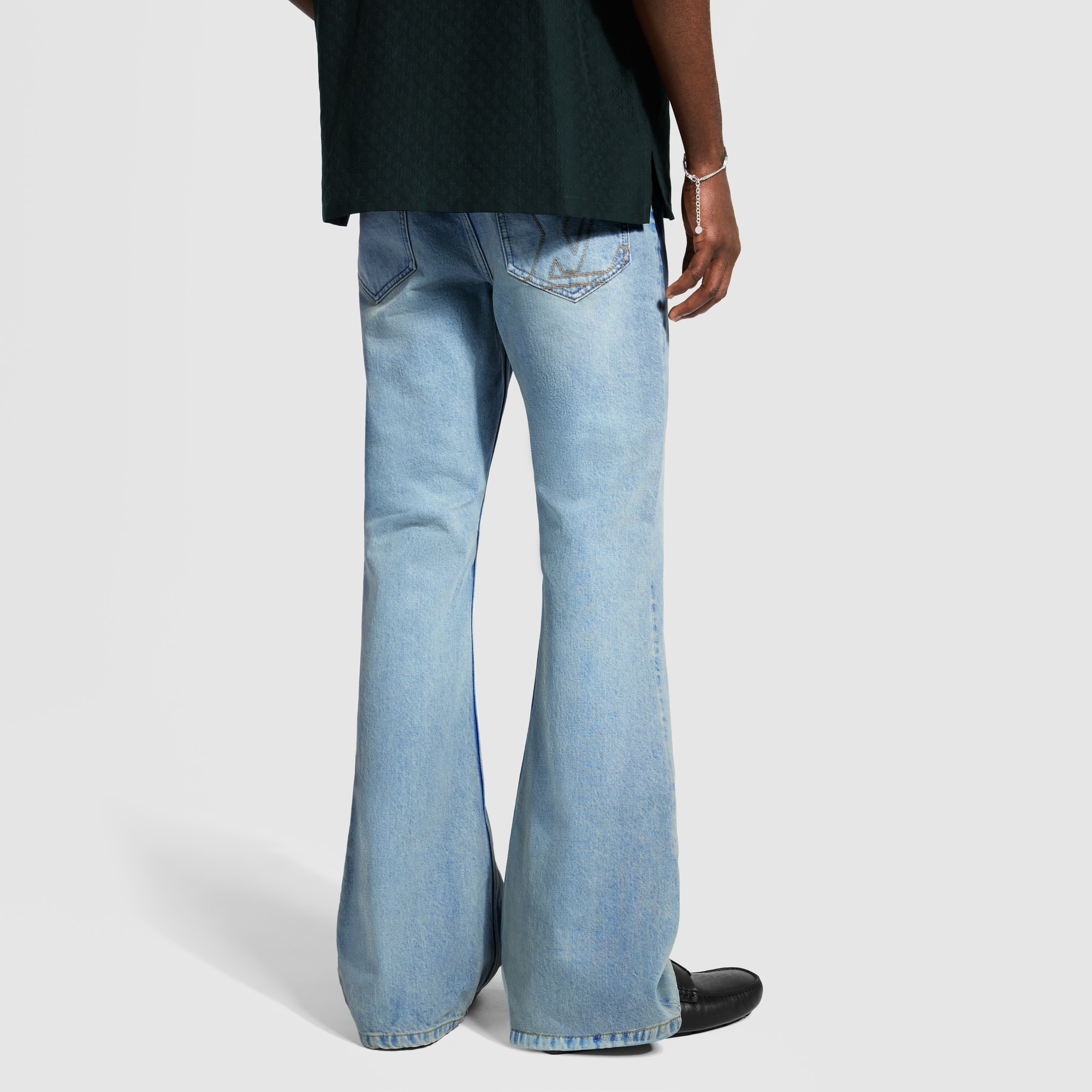 Flared Fit Denim Pants - Ready-to-Wear 1AGIXE | LOUIS VUITTON