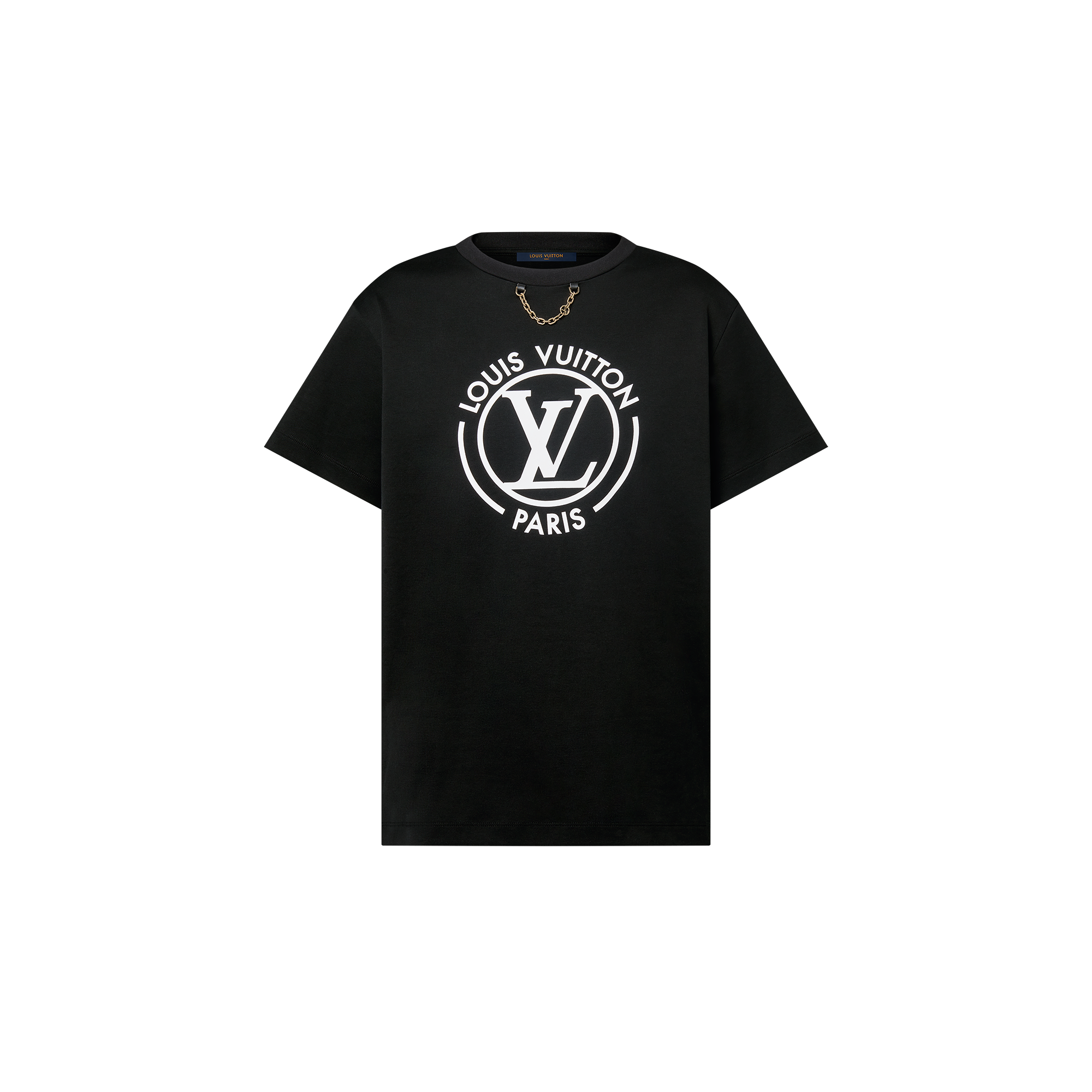 Flocked LV T-Shirt - Ready-to-Wear | LOUIS VUITTON 