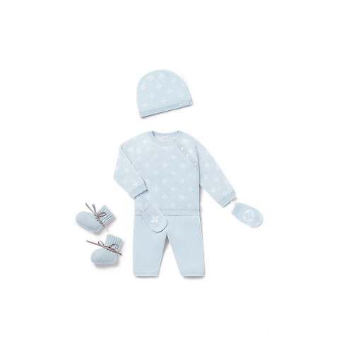 Flower Knitted Set S00 in Gifts's Gifts for Babies } collections by Louis Vuitton (Product zoom)