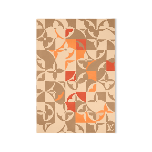 Flower Puzzle Throw 140 x 200 in Trunks, Travel and Home's Home and Art of Dining Home Textile collections by Louis Vuitton (Product zoom)