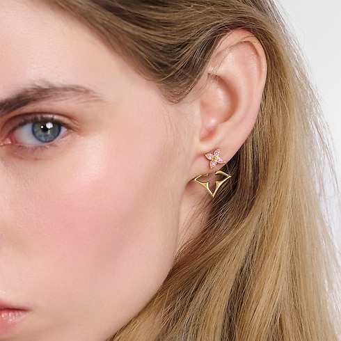 Flowergram Strass Earrings S00 in Women's Fashion Jewellery All Fashion Jewellery collections by Louis Vuitton (Product zoom)