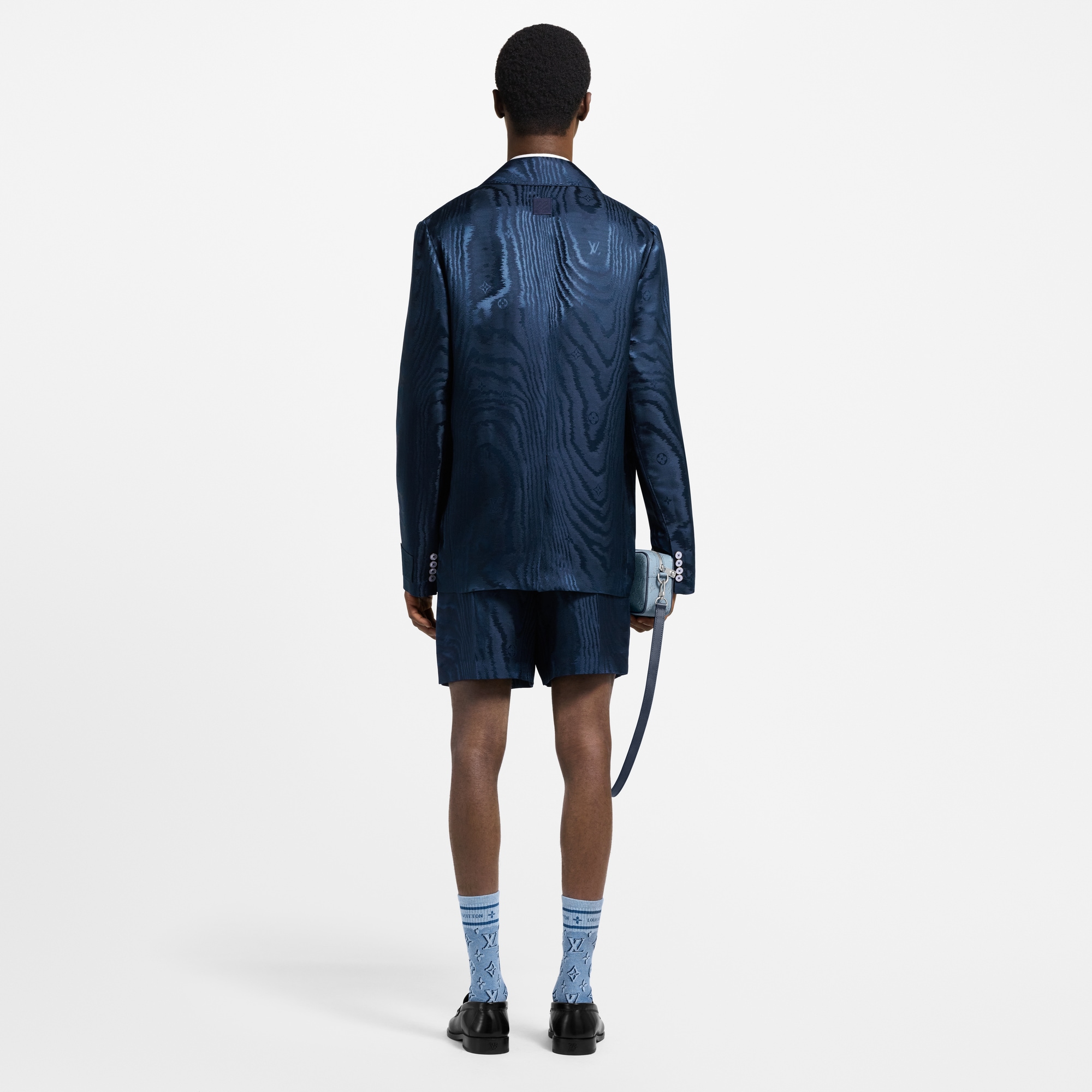 Fluid Single-Breasted Jacket  in Men