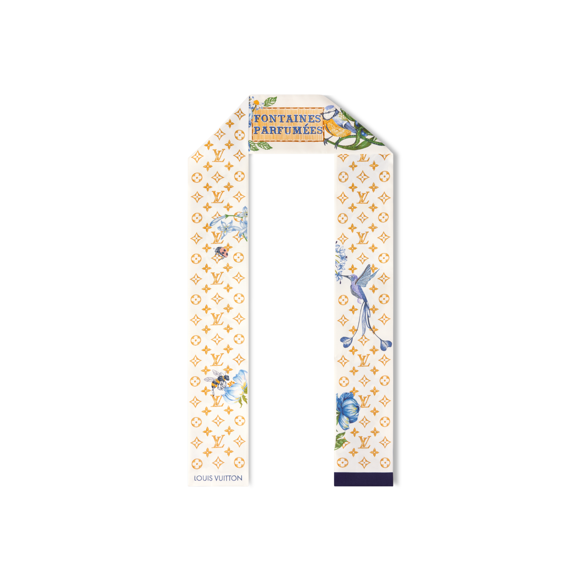 Louis Vuitton シルクバンダナ ピンク Bandanas Silk Squares and