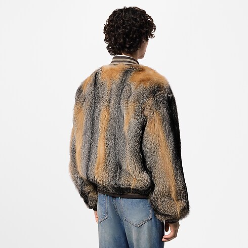 Fox Fur Bomber in Men's Ready-to-Wear Outerwear and Coats collections by Louis Vuitton (Product zoom)
