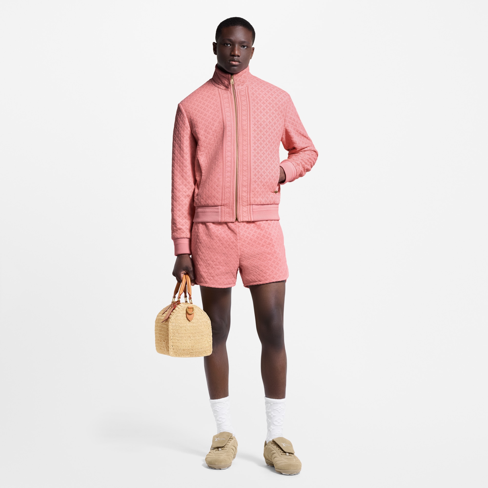 French Terry Track Shorts  in Men