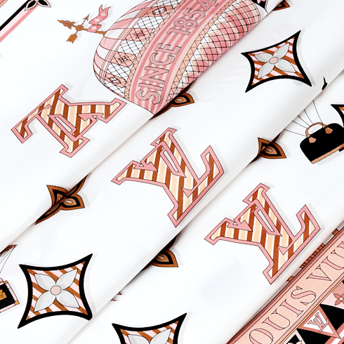 From The Cloud Square 70 S00 in Women's Accessories Silk Squares and Bandeaux collections by Louis Vuitton (Product zoom)