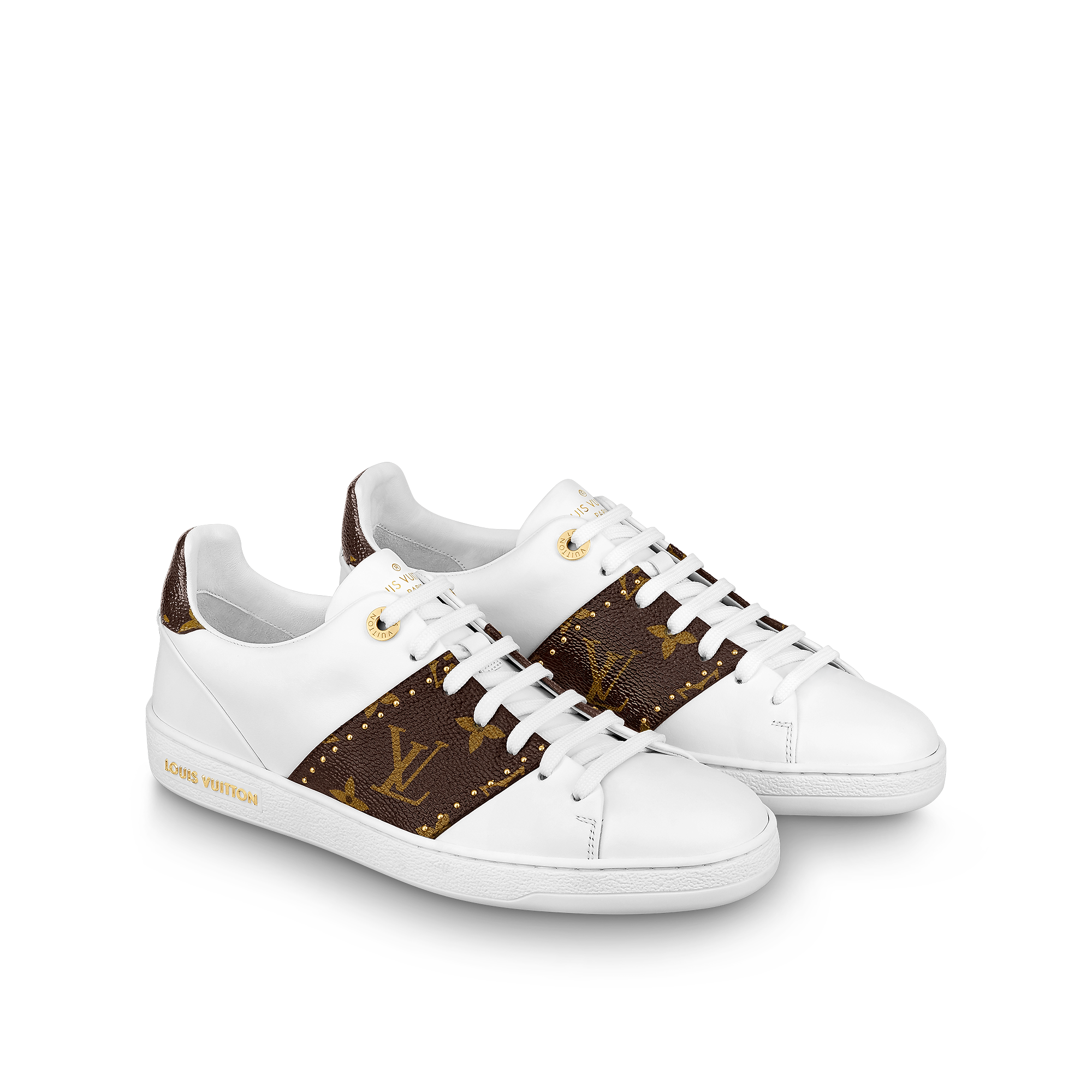 louis vuitton front row sneakers white