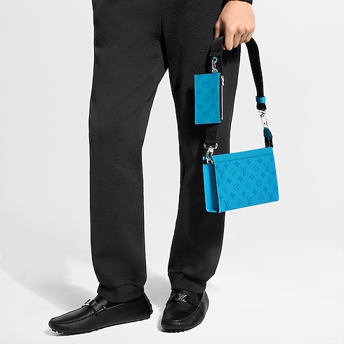 Gaston Wearable Wallet Taigarama in Bags and Small Leather Goods's Men Small Leather Goods Mini Bags collections by Louis Vuitton (Product zoom)