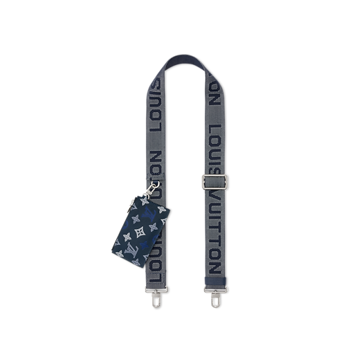 Gaston Wearable Wallet Monogram Shadow in Bags and Small Leather Goods's Men Small Leather Goods Mini Bags collections by Louis Vuitton (Product zoom)