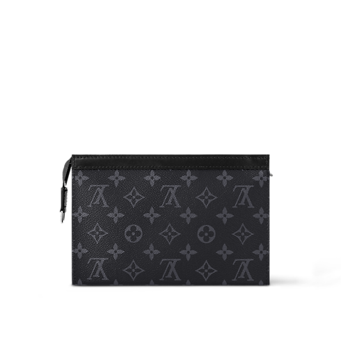 Gaston Wearable Wallet Monogram Eclipse in Men's Wallets and Small Leather Goods All Wallets and Small Leather Goods collections by Louis Vuitton (Product zoom)