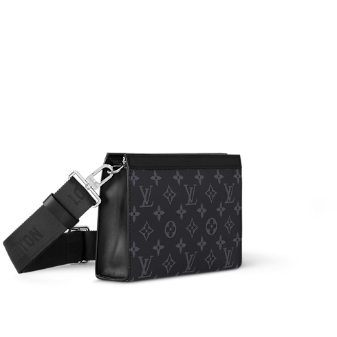 Gaston Wearable Wallet Monogram Eclipse in Men's Wallets and Small Leather Goods All Wallets and Small Leather Goods collections by Louis Vuitton (Product zoom)