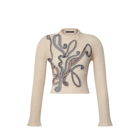 Glitter Ribbon Pullover in Women's Ready-to-Wear Knitwear collections by Louis Vuitton (Product zoom)