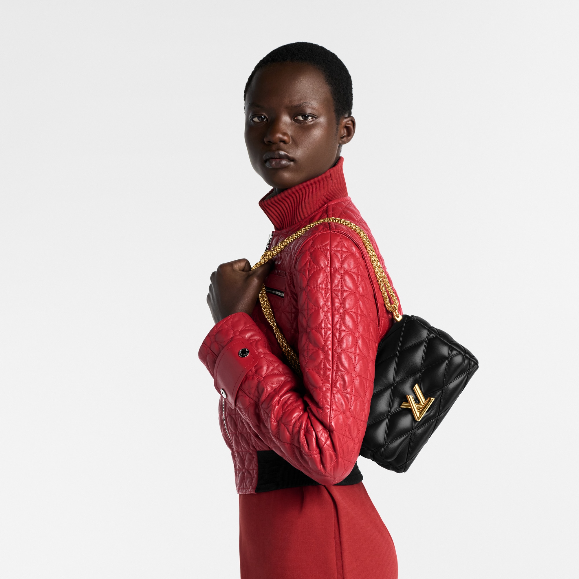 GO-14 PM Malletage Leather in Women