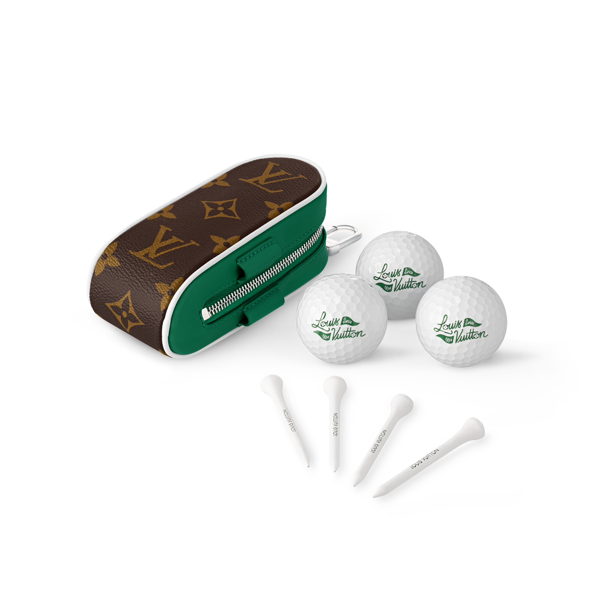 Golf Bag Monogram Macassar Canvas in Men