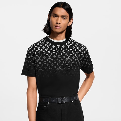 Gradient Cotton T-Shirt in Men's Ready-to-Wear T-Shirts and Polos collections by Louis Vuitton (Product zoom)