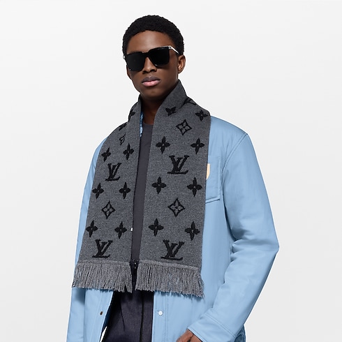 Graphic Flower Scarf S00 in Men's Accessories Scarves collections by Louis Vuitton (Product zoom)