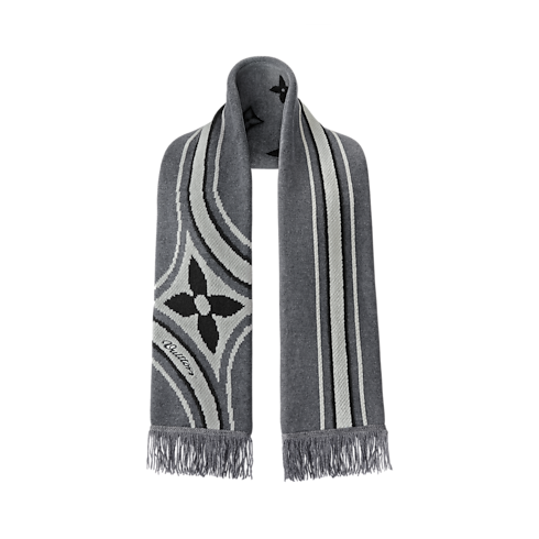 Graphic Flower Scarf S00 in Men's Accessories Scarves collections by Louis Vuitton (Product zoom)
