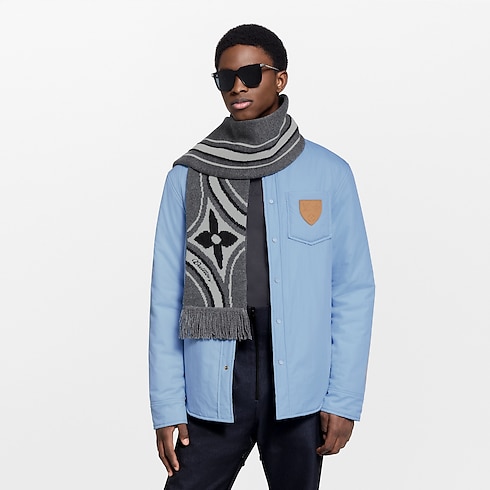 Graphic Flower Scarf S00 in Men's Accessories Scarves collections by Louis Vuitton (Product zoom)
