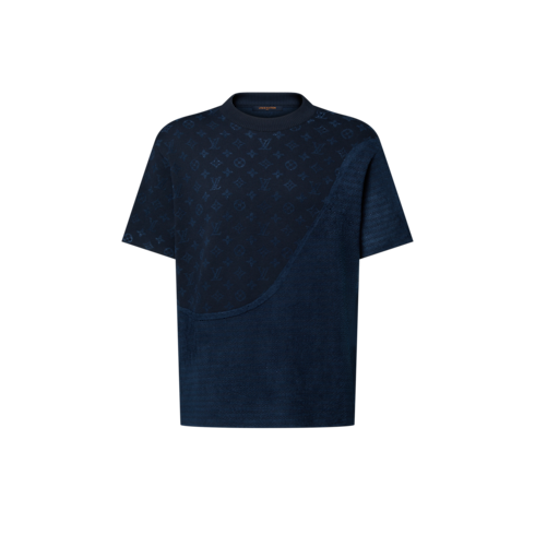 Graphic Jacquard Short-Sleeved Crewneck in Men's Ready-to-Wear All Ready-to-Wear collections by Louis Vuitton (Product zoom)