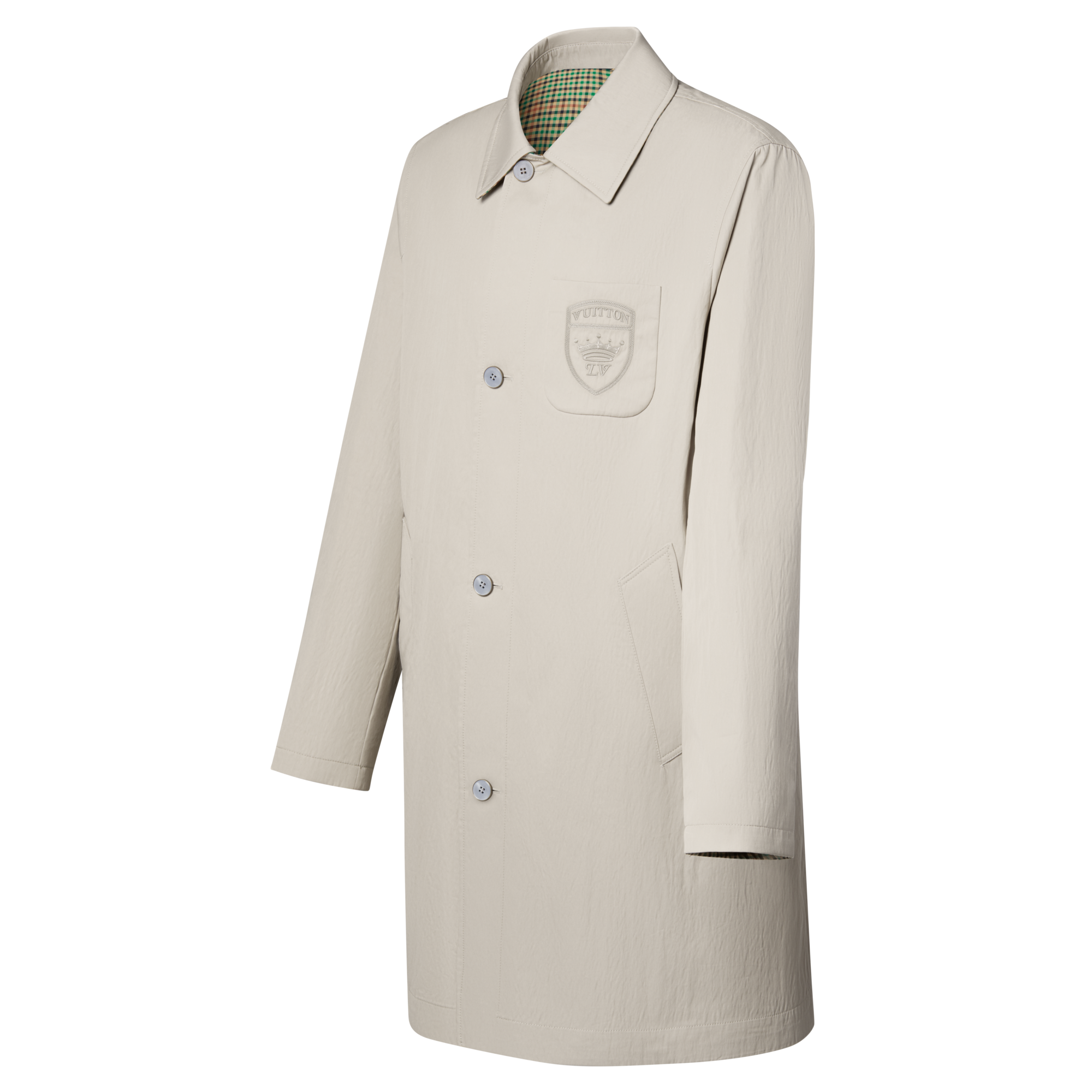 Graphic Reversible Raincoat  in Men