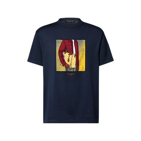Graphic Signature Short-Sleeved Crewneck front view