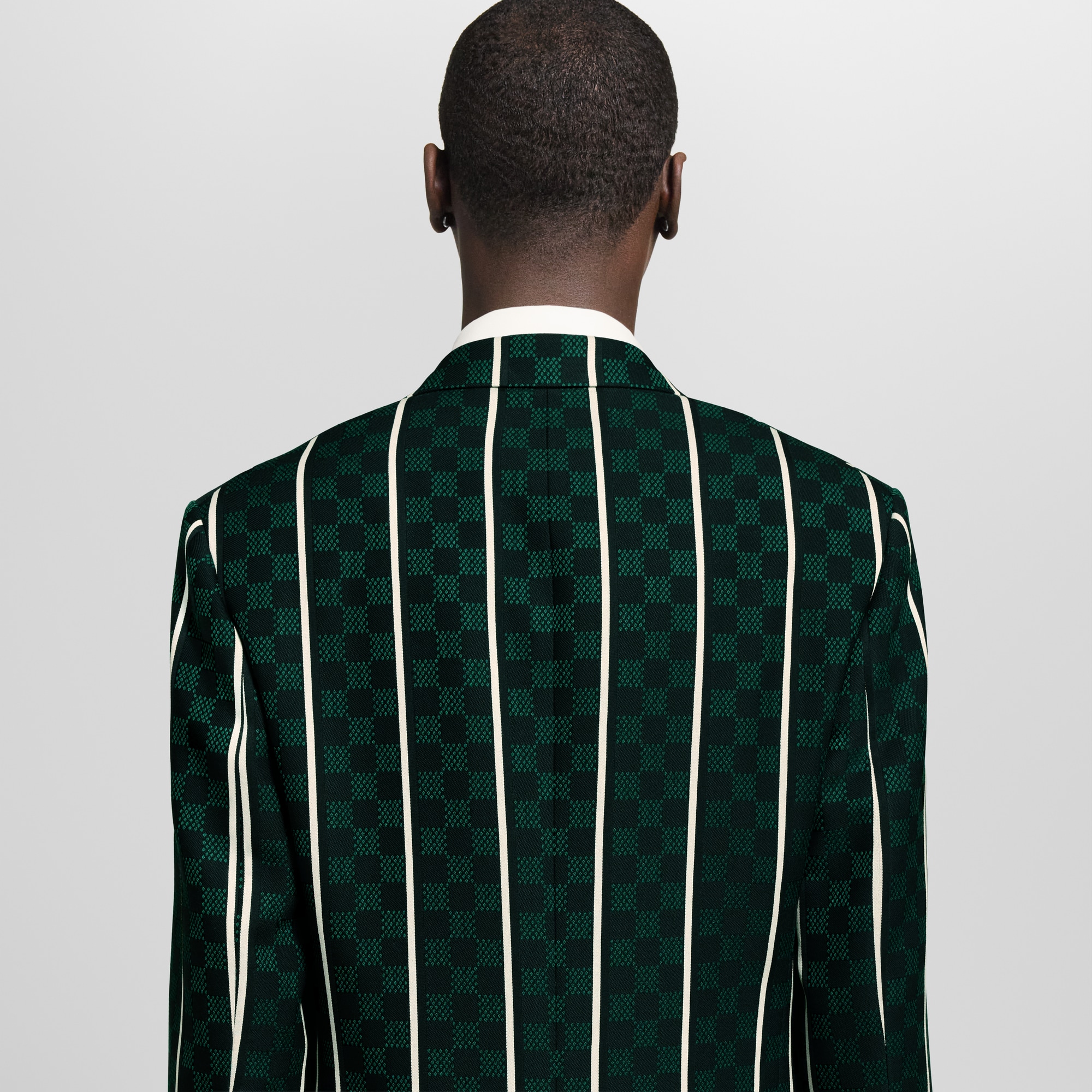 Graphic Tailored Single-Breasted City Jacket  in Men