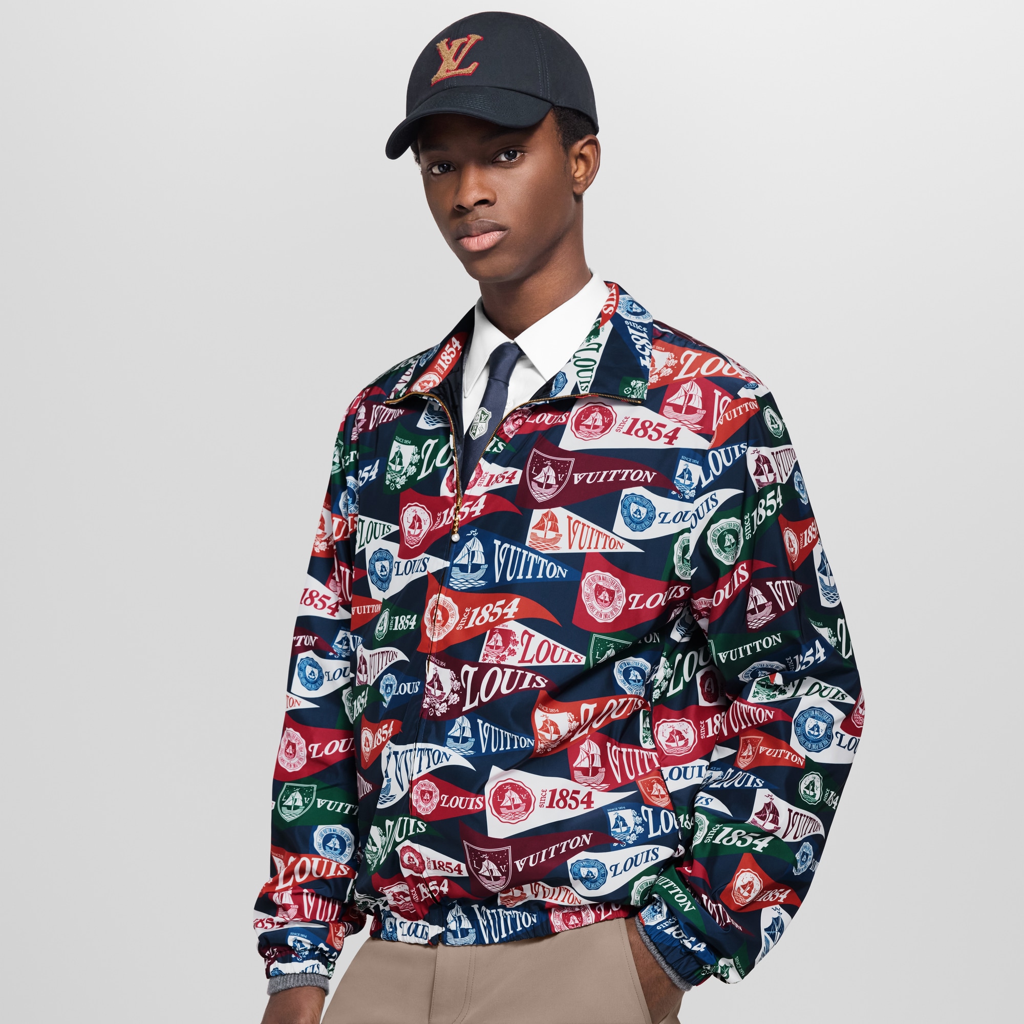 Graphic Windbreaker  in Men