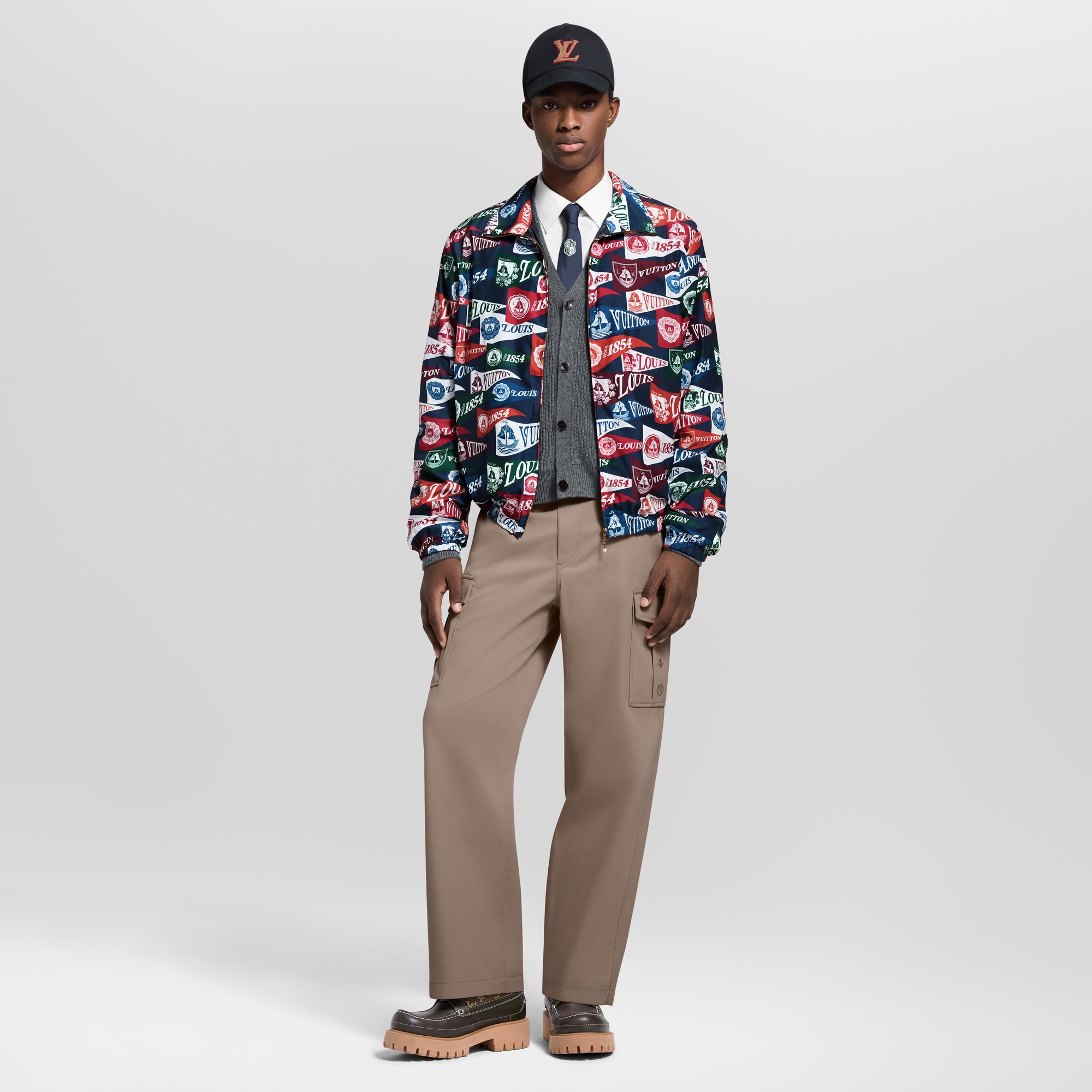 Graphic Windbreaker  in Men