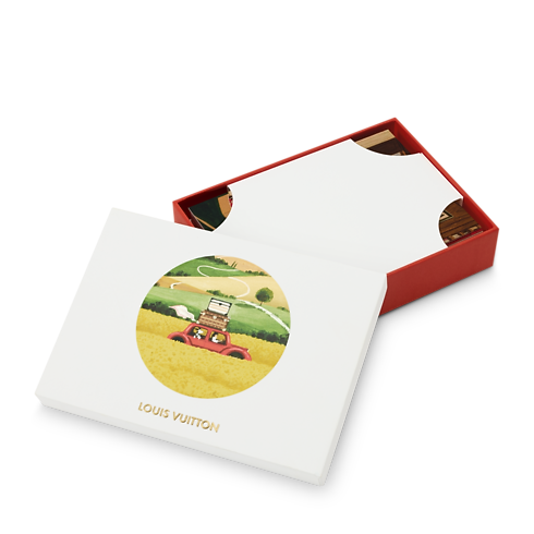 Greeting cards kit Carnets de Palace S00 in Trunks, Travel and Home's Library and Stationery Office and Writing collections by Louis Vuitton (Product zoom)