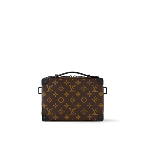 Handle Soft Trunk Bag Monogram Macassar Canvas in Men's Bags All Bags collections by Louis Vuitton (Product zoom)
