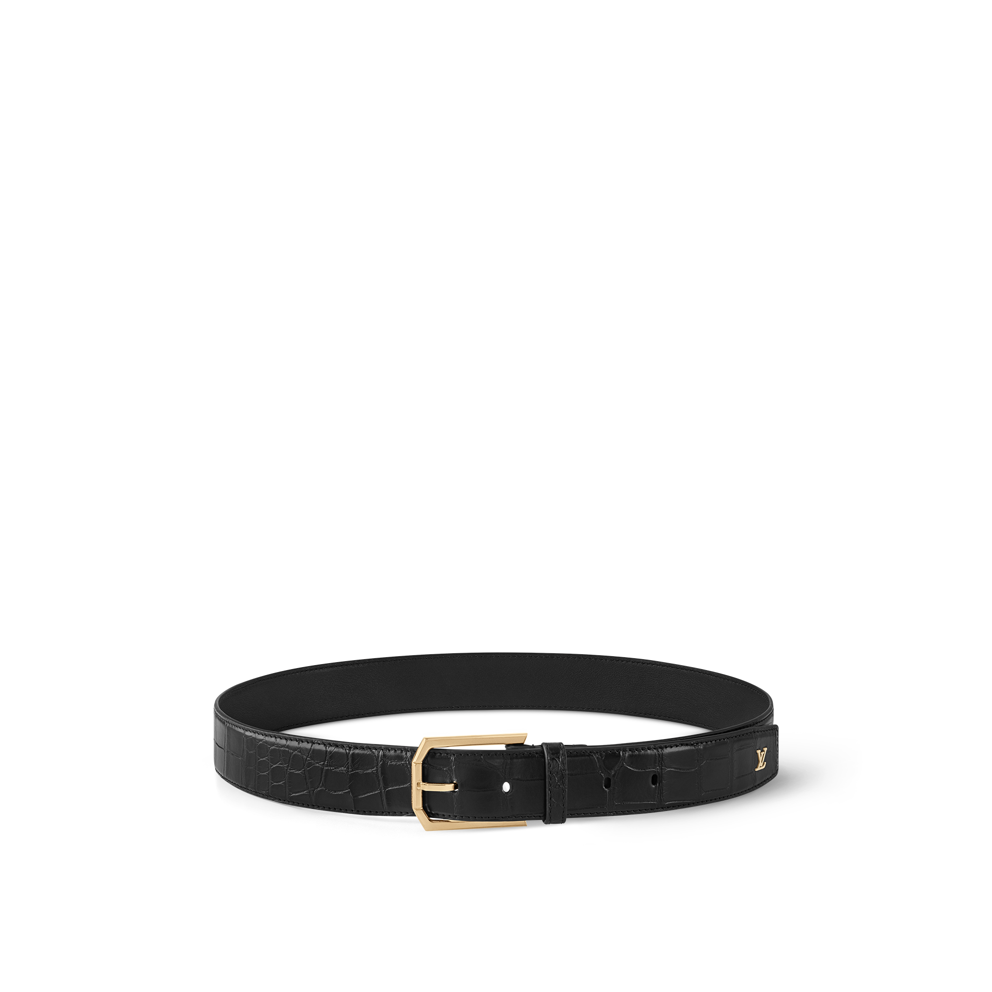 Heritage 35mm Belt Crocodilien Matte in Men