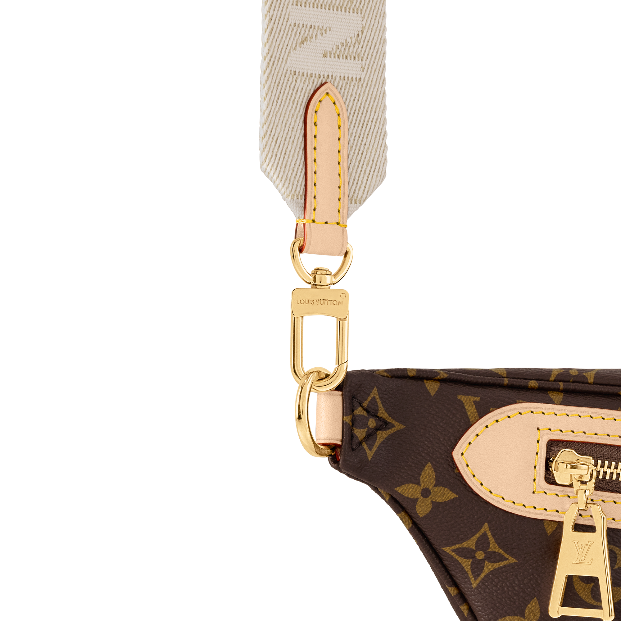 High Rise Bumbag Monogram Canvas in Women