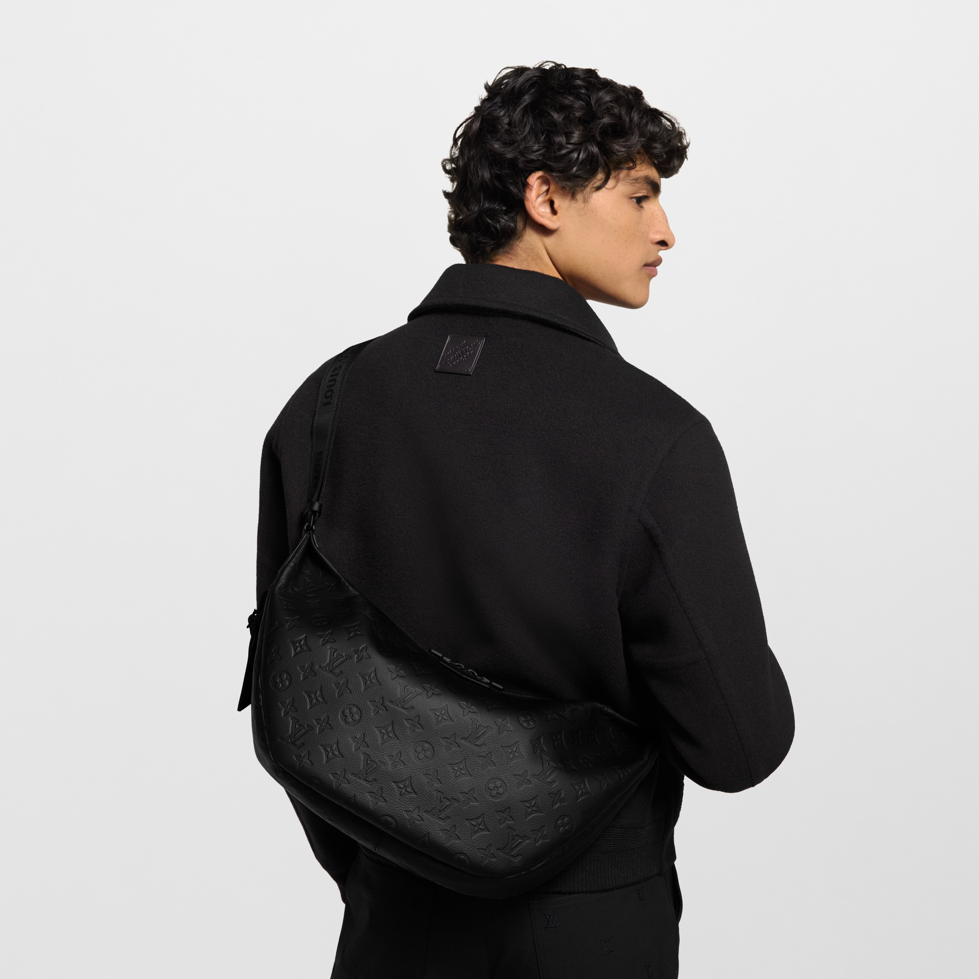 Hobo Hamac Bag Monogram Shadow in Bags and Small Leather Goods