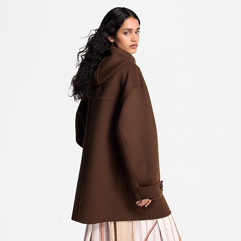 Hooded Button-Up Coat in Women's Ready-to-Wear Coats and Jackets collections by Louis Vuitton (Product zoom)