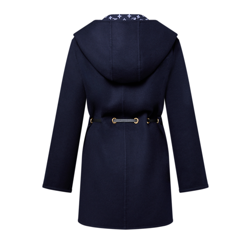 Hooded Drawstring Wrap Coat in Women's Ready-to-Wear Coats and Jackets collections by Louis Vuitton (Product zoom)