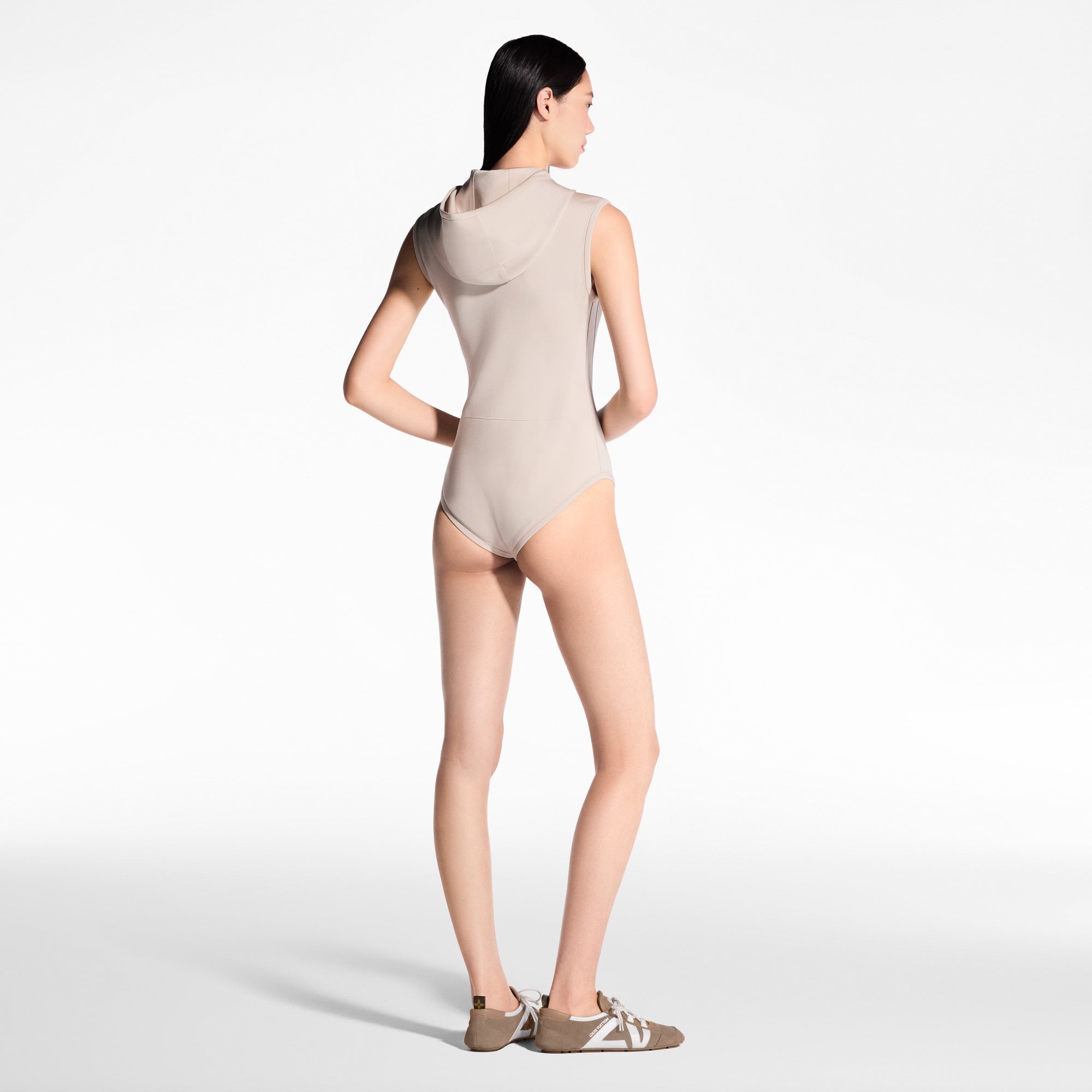 Hooded Technical Jersey Body  in Women