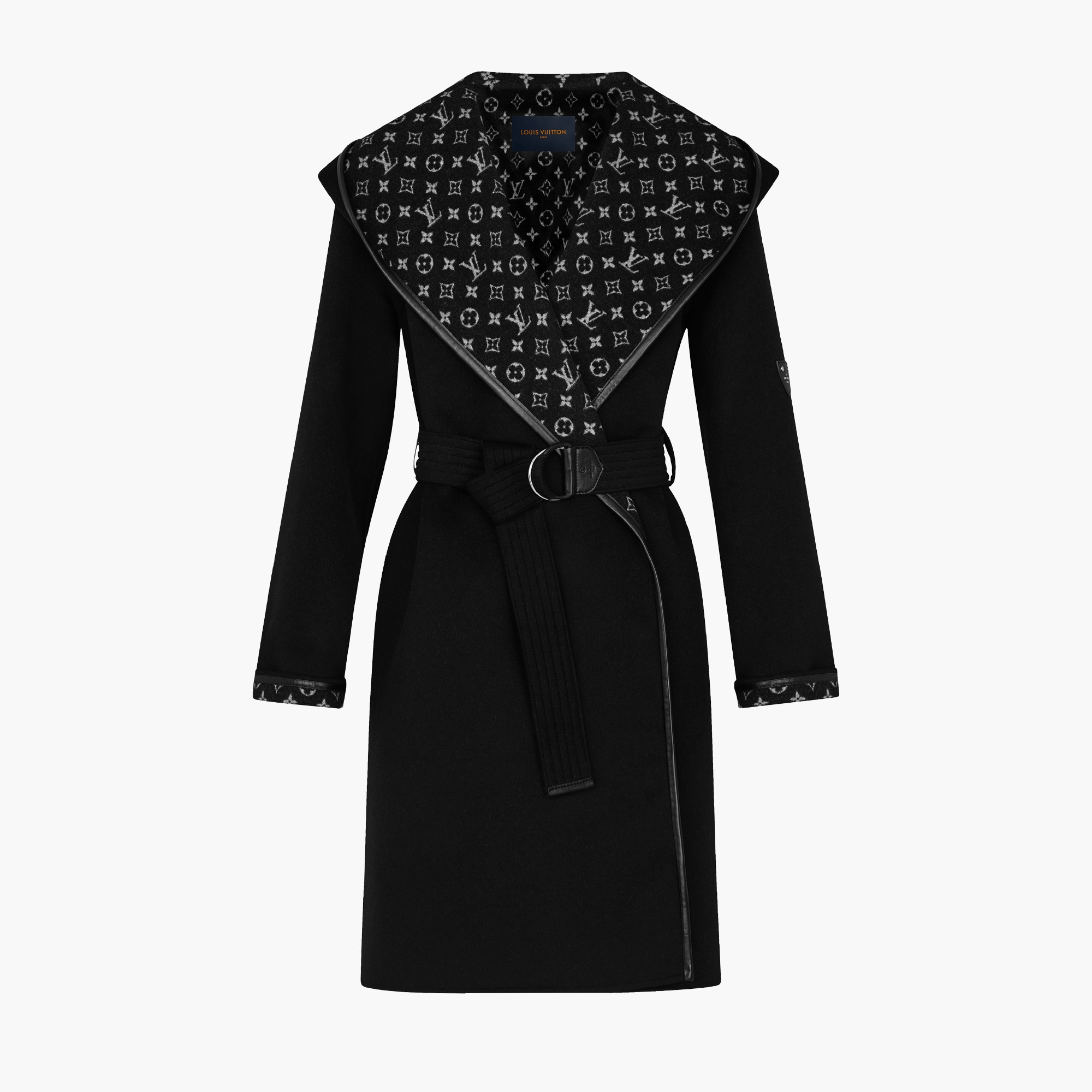 Hooded Wrap Coat Ready-to-Wear 1A4PE6 LOUIS VUITTON