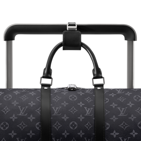 Horizon 55 Monogram Eclipse Canvas in Men's Travel Rolling Luggage collections by Louis Vuitton (Product zoom)