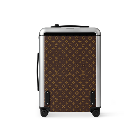 Horizon 55 Monogram Macassar Canvas in Men's Travel Rolling Luggage collections by Louis Vuitton (Product zoom)