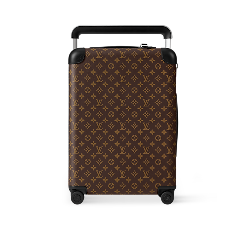 Horizon 55 Monogram Macassar Canvas in Men's Travel Rolling Luggage collections by Louis Vuitton (Product zoom)