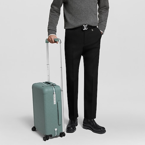 Horizon 55 Taurillon Monogram in Men's Travel Rolling Luggage collections by Louis Vuitton (Product zoom)
