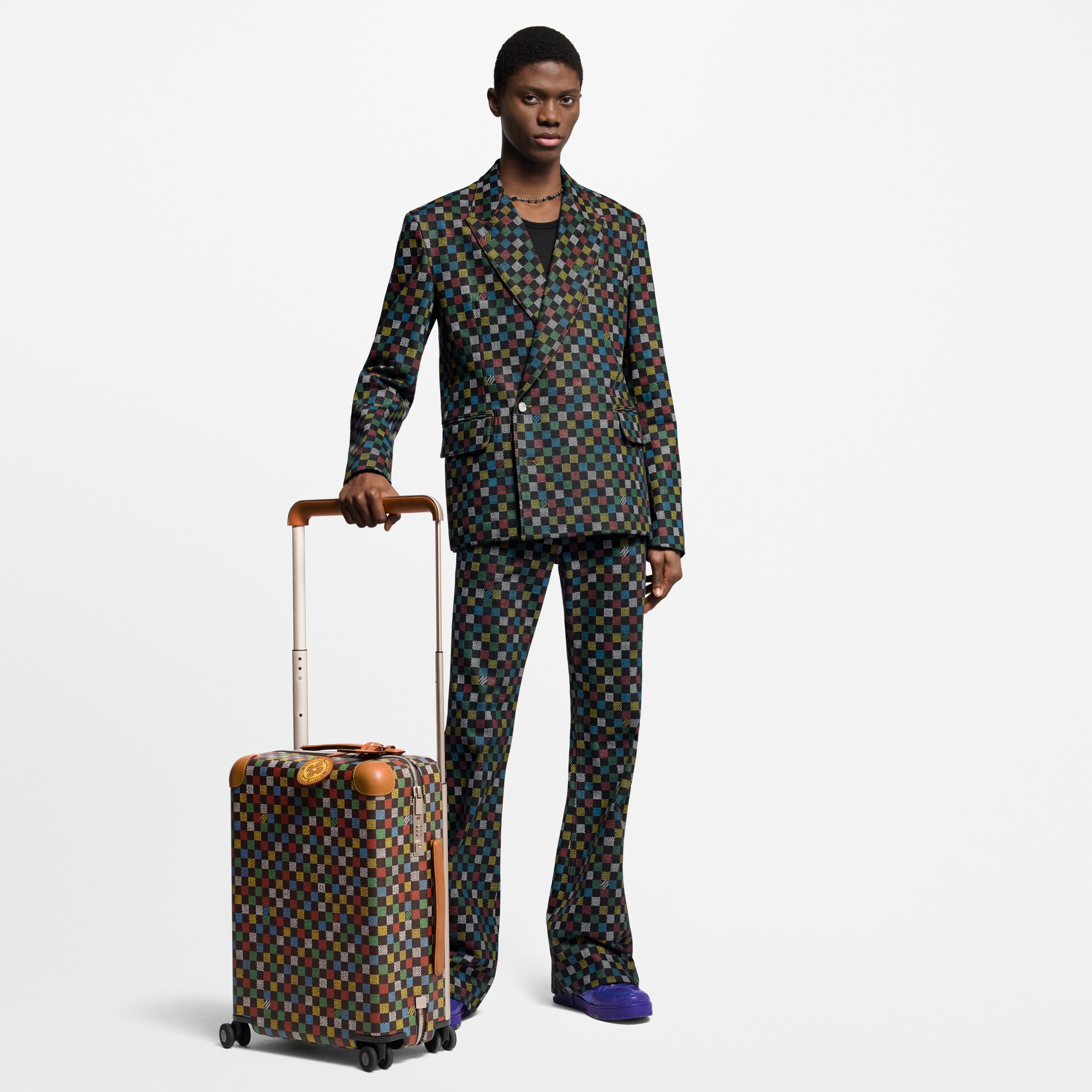 Horizon 55 Damier Ebene Canvas in Men