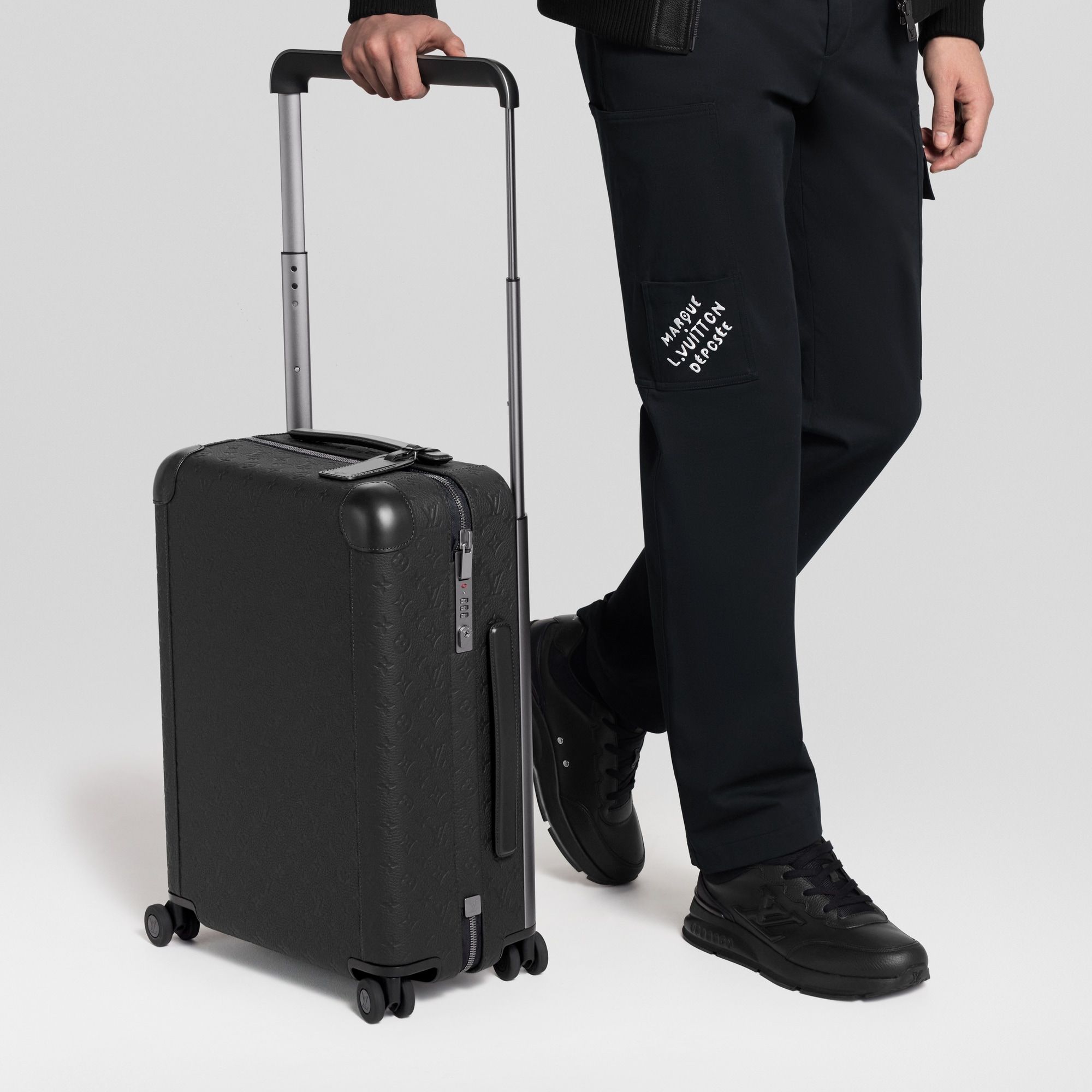 Horizon 55 Suitcase Monogram Taurillon Leather in Men